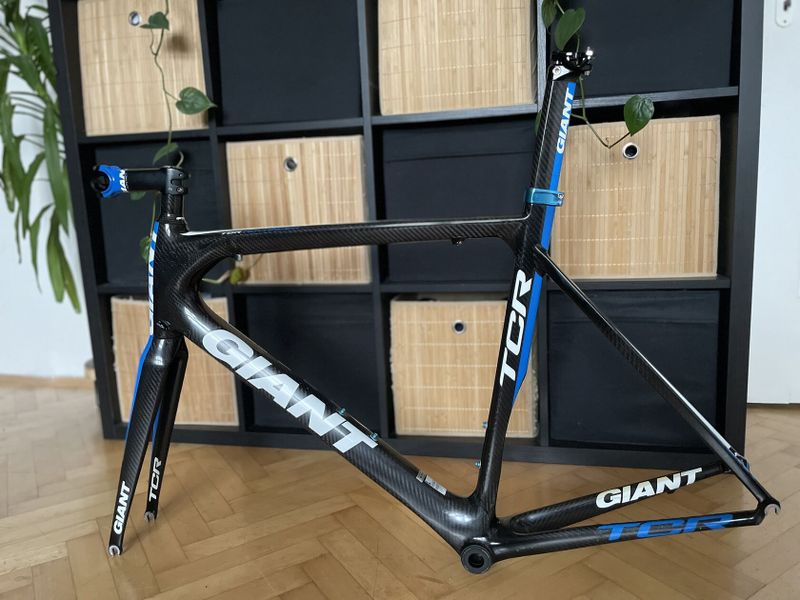 Giant TCR Advanced carbon / rámová sada vel.58