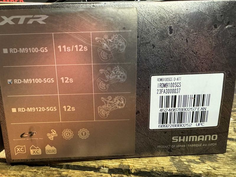 Shimano XTR RD-M9100 SGS přehazovačka 12s NOVÁ