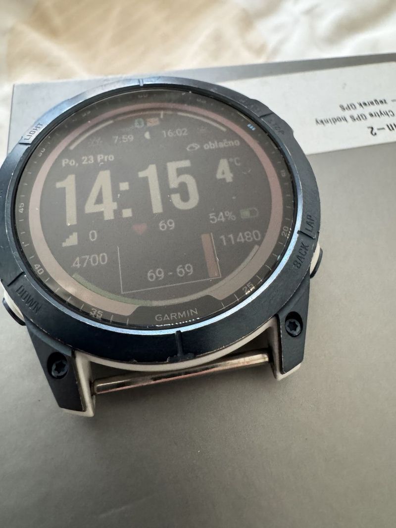 Garmin FENIX 7X Sapphire Solar blue