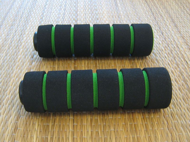 Nové pěnové 2-vrstvé mtb gripy Novatec Foam grips