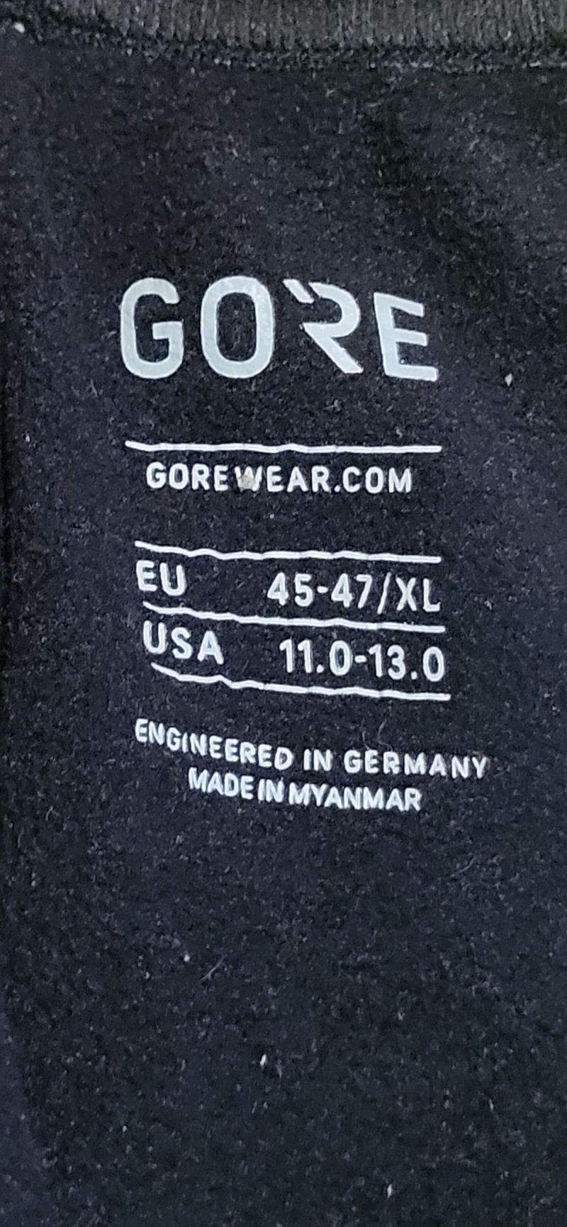 Návleky Gore Wear vel. 45 - 47 / XL