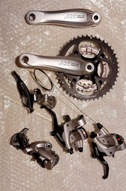 Shimano deore XT sada - retro, kompletní 