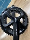 Kliky Shimano 105 FC-R7000 53-39 černé, 175 mm, jeté do 2500 km, originální balení