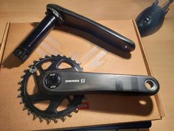 SRAM X1 carbon (32z, 170mm)