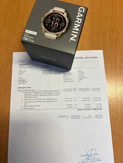 Garmin Fenix 8 AMOLED 43 mm, Sapphire Soft Gold Stainless