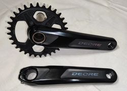 Kliky Shimano Shimano Deore M6120 170mm + převodník Shimano 32 zubů