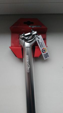 Stříbrná sedlovka Ergotec 31,6 350mm