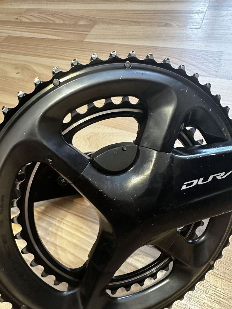 Kliky Shimano Dura Ace FC-R9100-P s wattmetrem