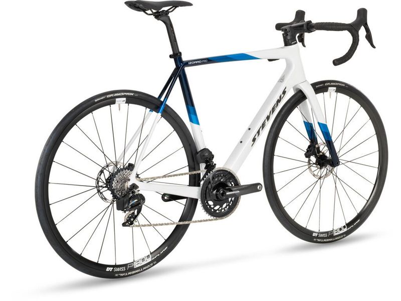 Rámová sada STEVENS Izoard Pro Disc Carrara White Blue