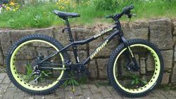 Dětský fat bike Author King Kong 24", vel. 12,5"