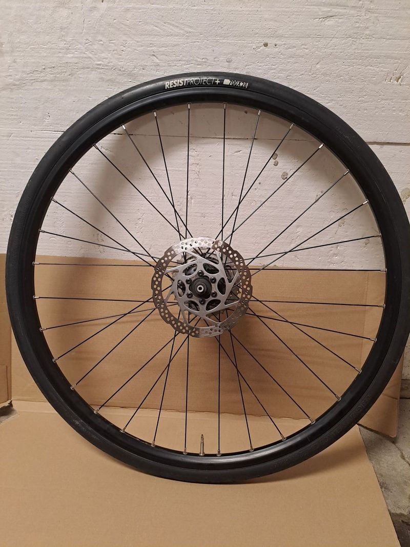 Kompletní obutá kola Remerx Top Disc, kotouče, kazeta – trek, gravel,silnice