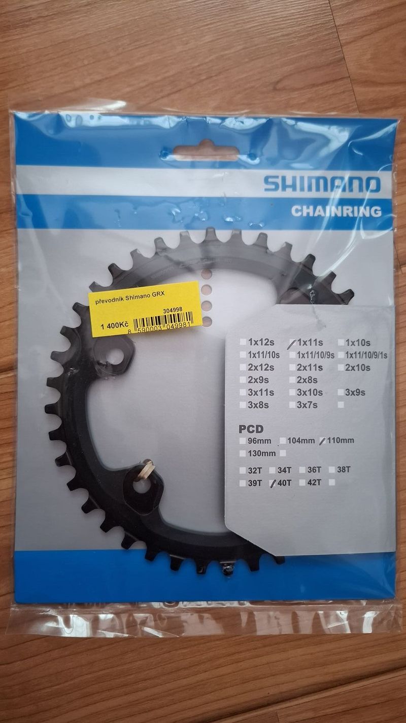 Převodník Shimano GRX-600 1x11