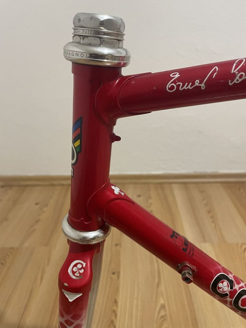 Rám Colnago rok 1984 vel.56 origo lak+polep