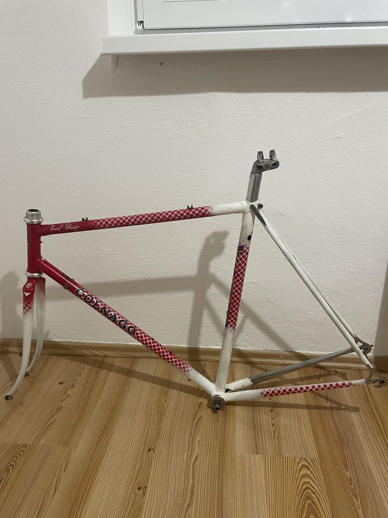 Rám Colnago rok 1984 vel.56 origo lak+polep