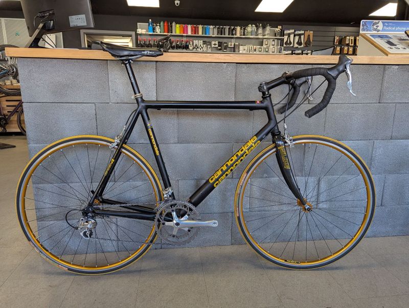 1999 Cannondale R4000, velikost 58, Dura Ace, CODA Expert, Thomson, 