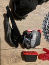 sada Sram Force D1, paky nové, ostatní max 1000km