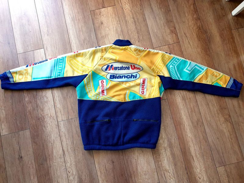 Retro cyklistická bunda Mercatone Uno 98'