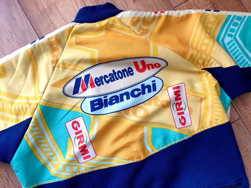 Retro cyklistická bunda Mercatone Uno 98'