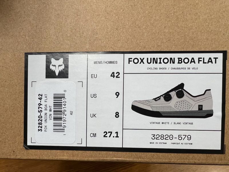 platformové cyklo boty Fox Union Boa Flat