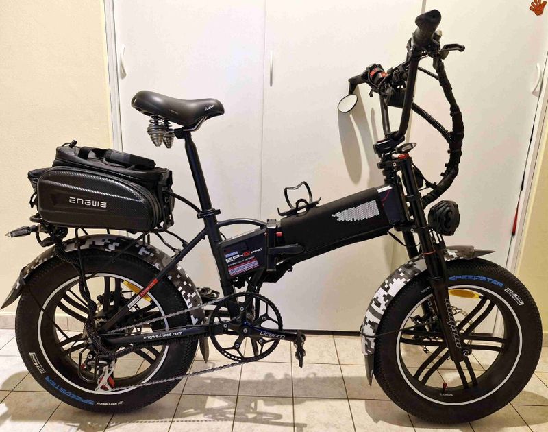 Engwe EP2 Pro Fat ebike s radou vylepseni