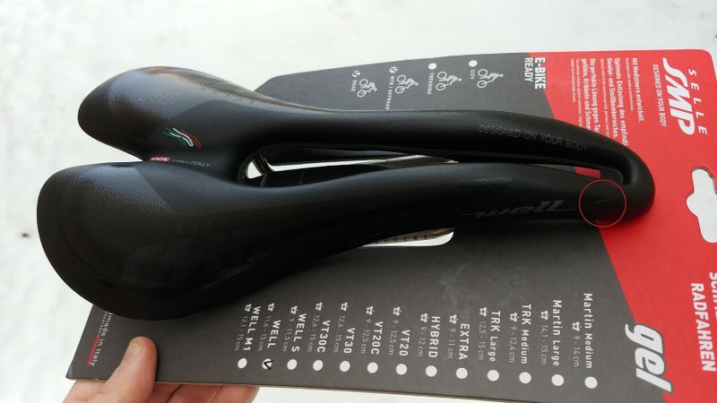 Selle SMP Well Gel 144mm