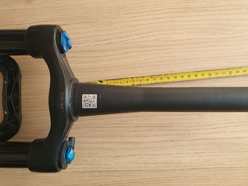 MTB vidlice FOX 32 Rhythm Remote, Zdvih: 100 mm