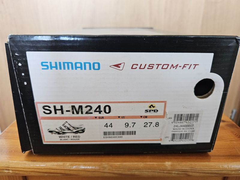 MTB tretry Shimano M240 vel. 44