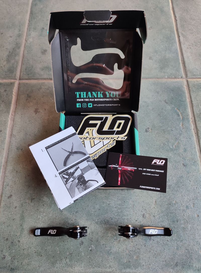 Páky pro Shimano brzdy Flo motorsport Pro 120 