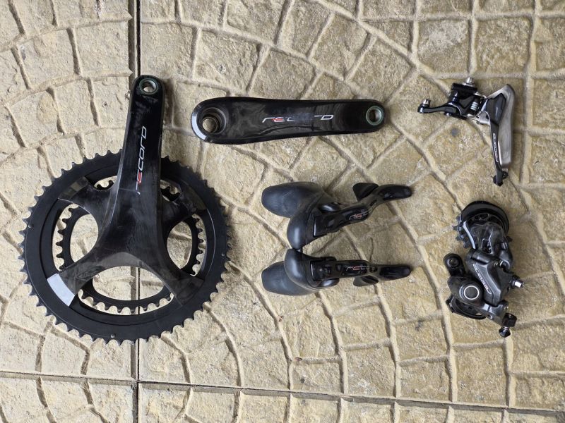 Mechanická sada Campagnolo Record 12s