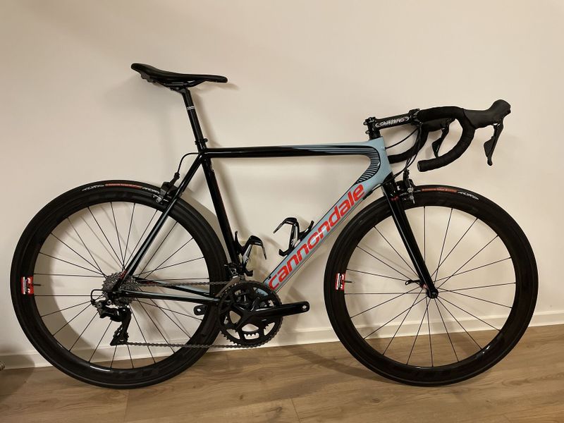 Cannondale Supersix Evo Hi-Mod carbon 54cm - custom/TOP stav - REZERVACE