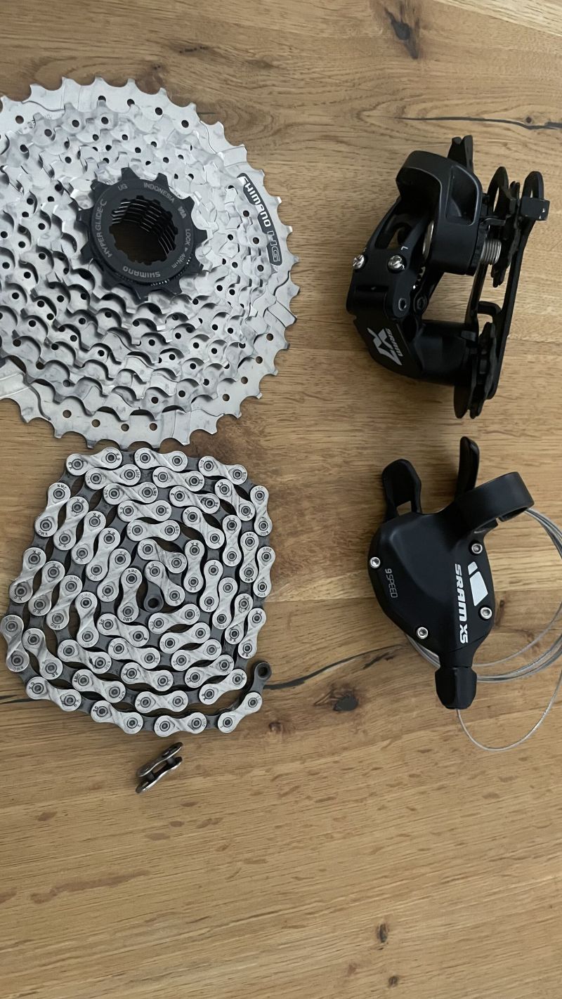 Sada Sram X5/X7 1x9 speed