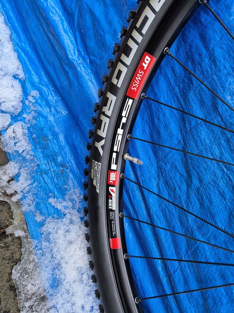 kompletní kola DT SWISS + pláště schwalbe