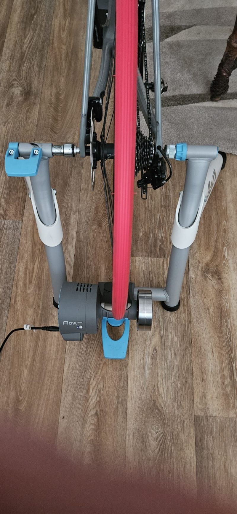 Tacx flow smart + osa + plast