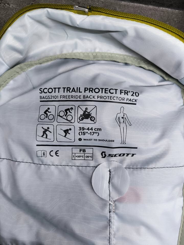 Nový batoh Scott Trail Protect 20 s integrovaným chráničem