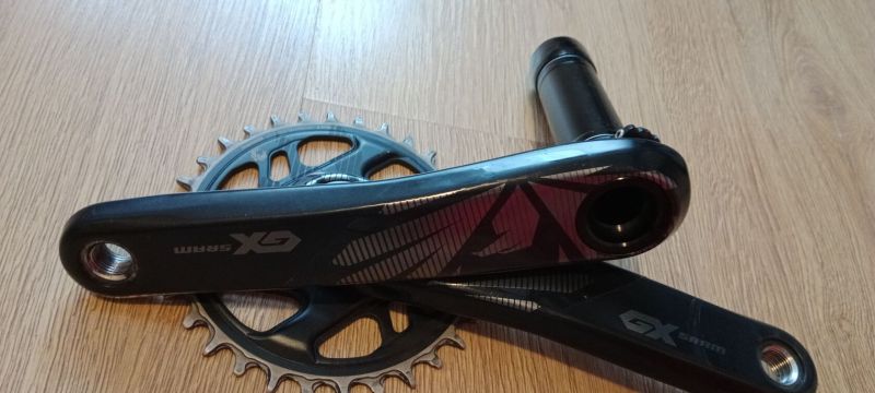 Prodám kliky sram ,a kliky Shimano mt 510