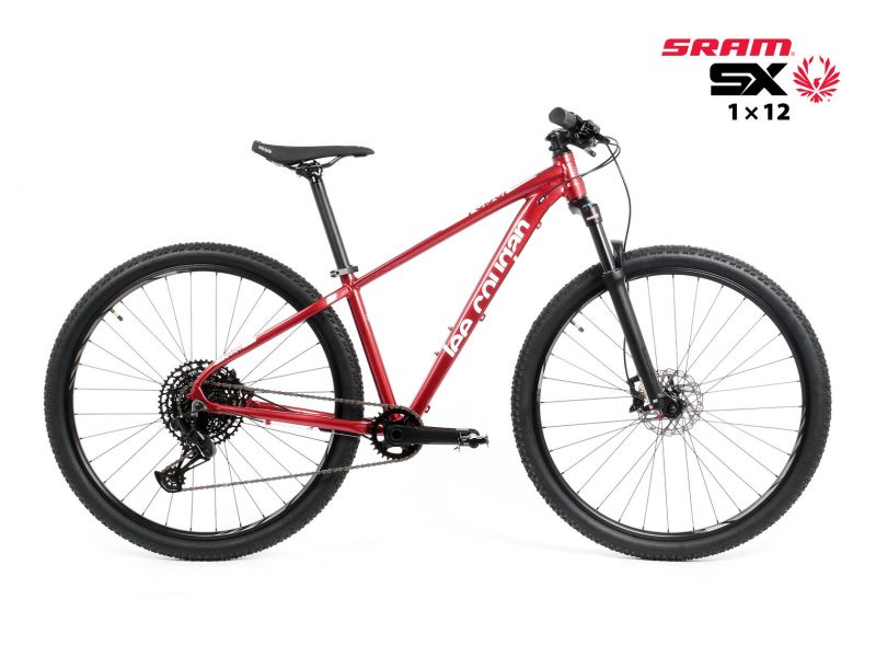 Nové kolo MTB 29" Lee Cougan Rebel SRAM SX Eagle 1x12 červené - vel. XS, S, M a L