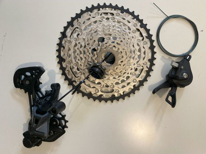 Set řazení, přehazovačky a kazety Shimano SLX, 1x12