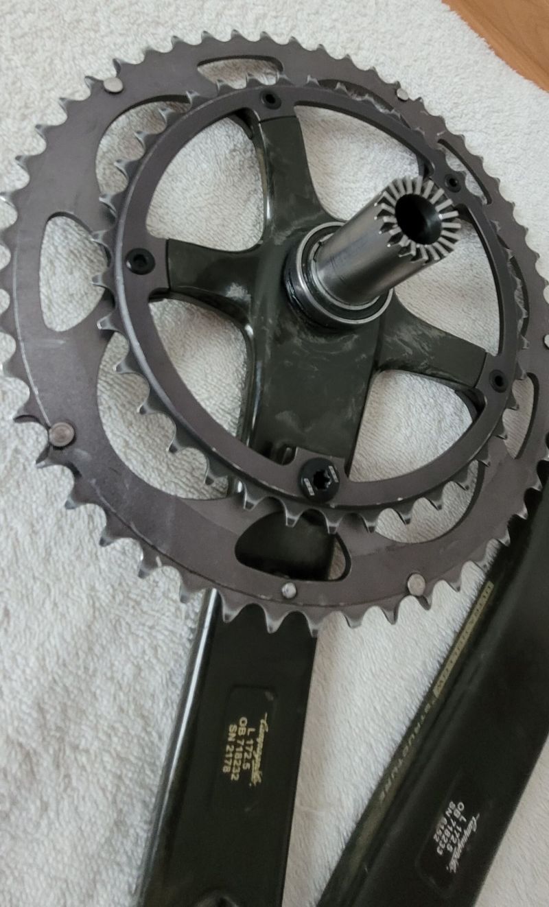 Karbonové kliky CAMPAGNOLO RECORD ULTRA-TORQUE