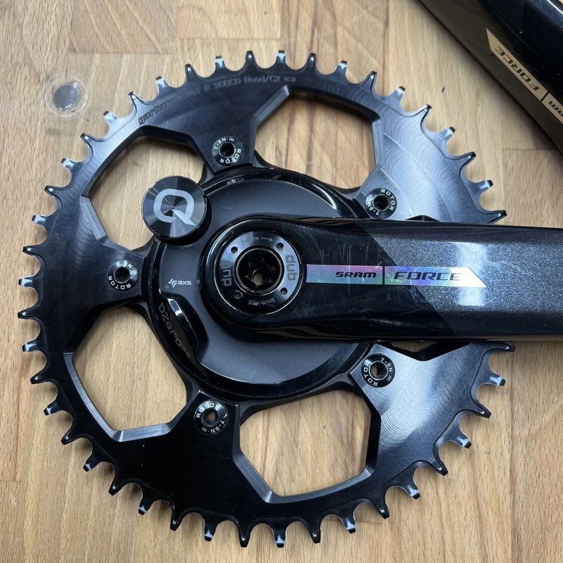 Powermeter Sram Quarq s klikama Force D2 a prevodnikem Garmaruk NW