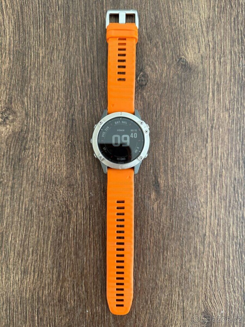 Garmin Fenix 6 Pro Sapphire Titanium Gray