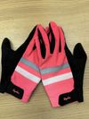 Cyklistické rukavice Rapha Brevet Reflective - High-Vis Pink PC: €95!!