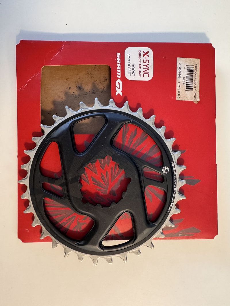 SRAM GX EAGLE 34Z BOOST 3MM OFFSET X-SYNC PŘEVODNÍK