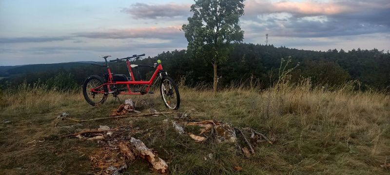 Dvojkolo Elektrokolo Dětské | Tandem pro dospělého s dítětem v provedení: Expediční MTB