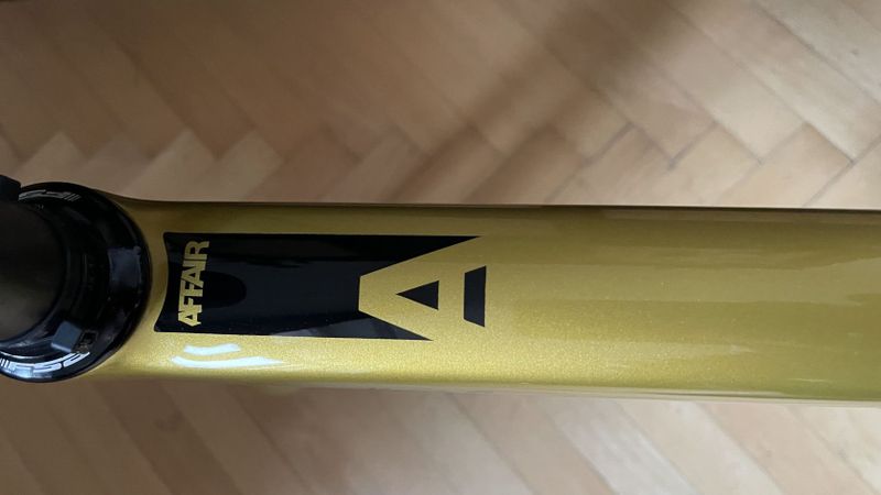 Haibike Affair 8.0 carbon / vel.54 / Kurkuma Yellow / rámová sada