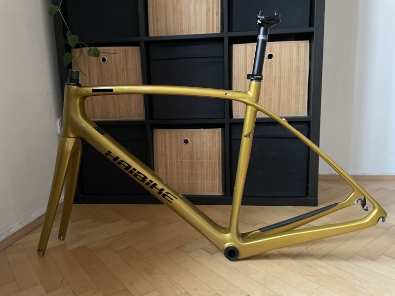 Haibike Affair 8.0 carbon / vel.54 / Kurkuma Yellow / rámová sada