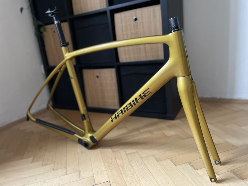 Haibike Affair 8.0 carbon / vel.54 / Kurkuma Yellow / rámová sada