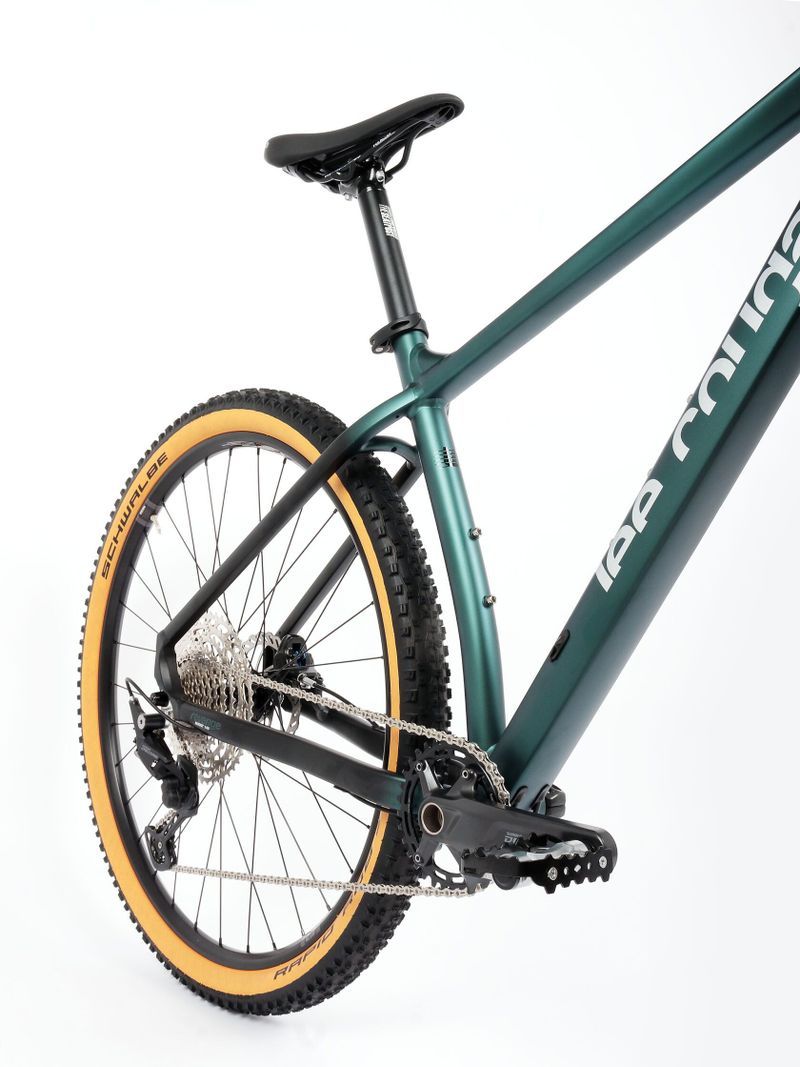 Nové kolo MTB 29" Lee Cougan Revenge SHIMANO DEORE 1x11 zeleno-černá matná - vel. S a M