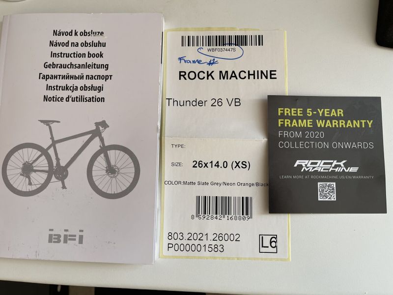 RockMachine Thunder 26 VB