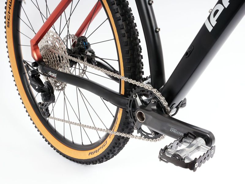 Nové kolo MTB 29" Lee Cougan Droid SHIMANO Deore 1x11 měděná-černá matná - vel. XS, S a M