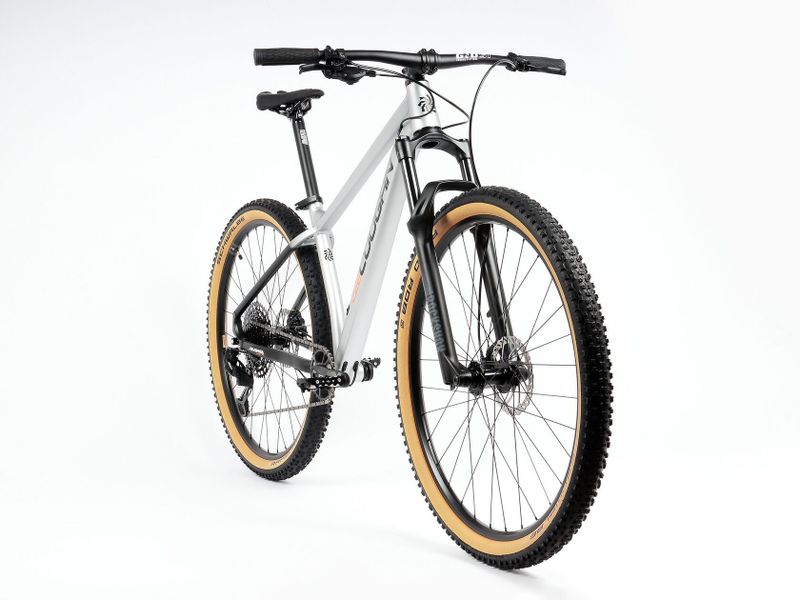 Nové kolo MTB 29" Lee Cougan Revenge SRAM SX Eagle 1x12 stříbrno-černá matná - vel. XS, S, M a L